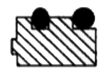 機械密封之夾持型靜環(huán)的結構截面圖