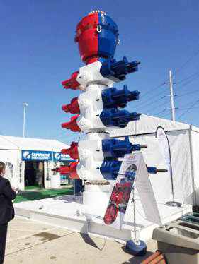 17采油必備的利器之一，可以用東晟密封泛塞封的大型防噴器！