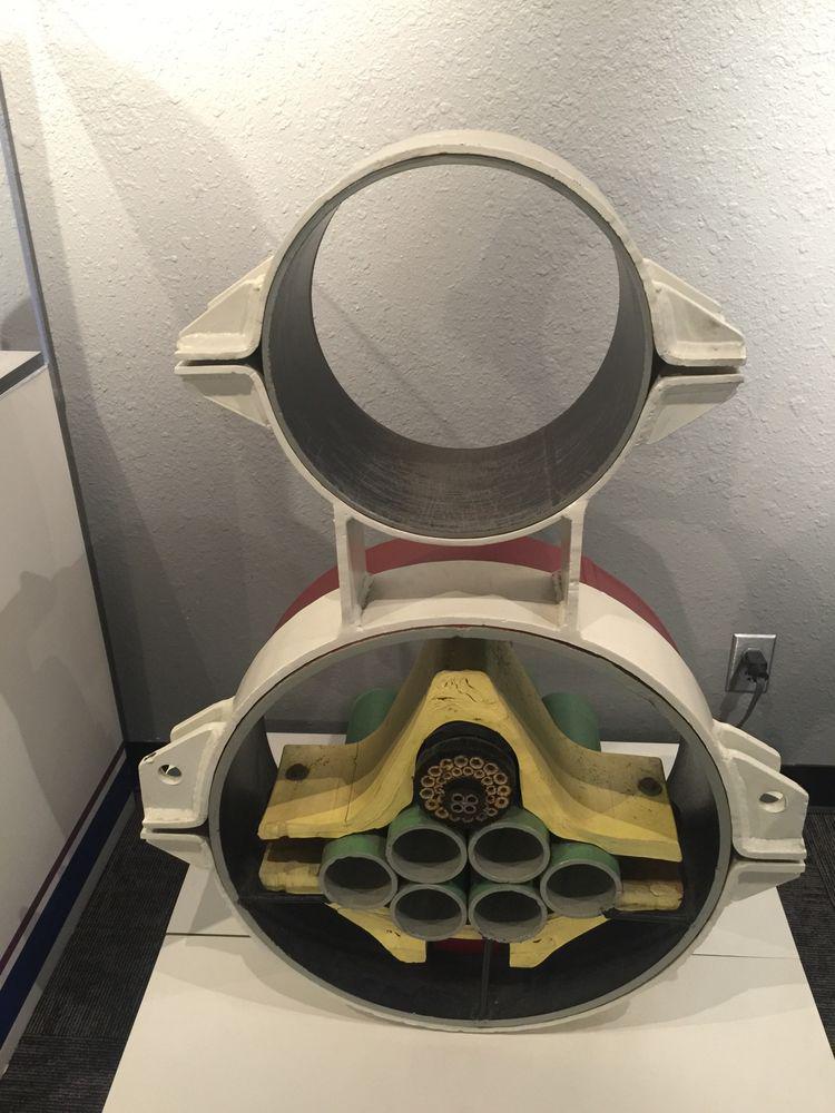 水上、水下的電源電纜裝置形狀圖