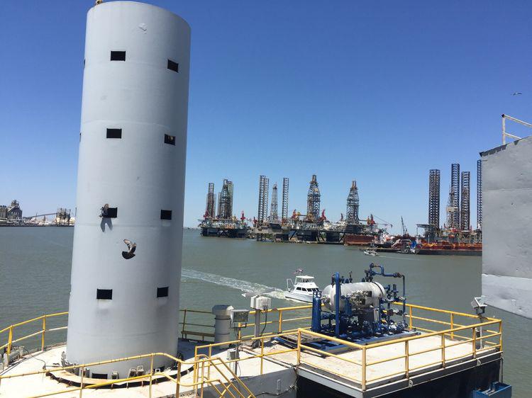 采油平臺勘探、鉆井專用泵閥組及原油儲存系統(tǒng)