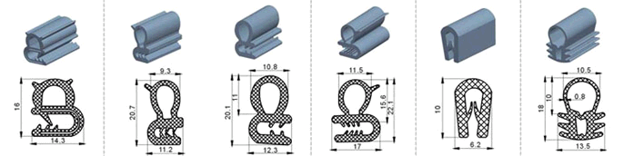 汽車橡膠密封條