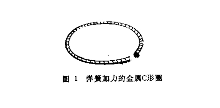 彈簧加強(qiáng)C型密封圈結(jié)構(gòu)圖