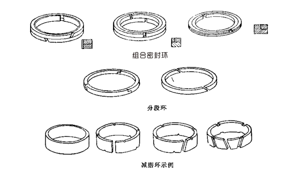 組合密封環(huán)結構圖