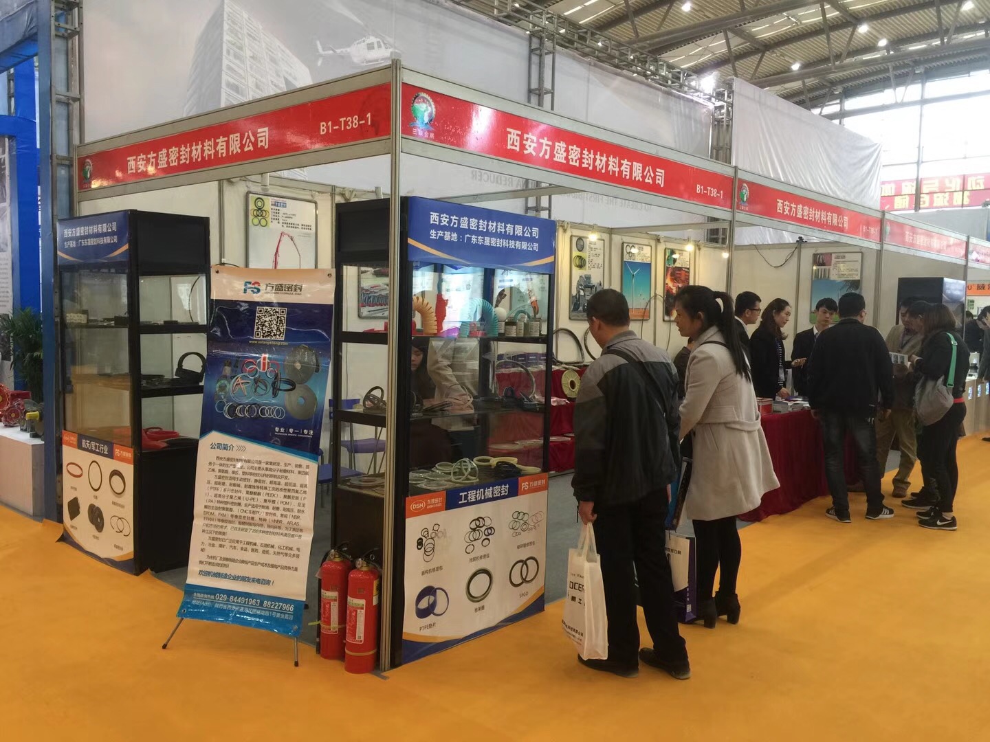 東晟密封件公司：中國（西安）國際密封工業(yè)技術展覽會現(xiàn)場