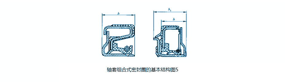 軸套組合式密封圈