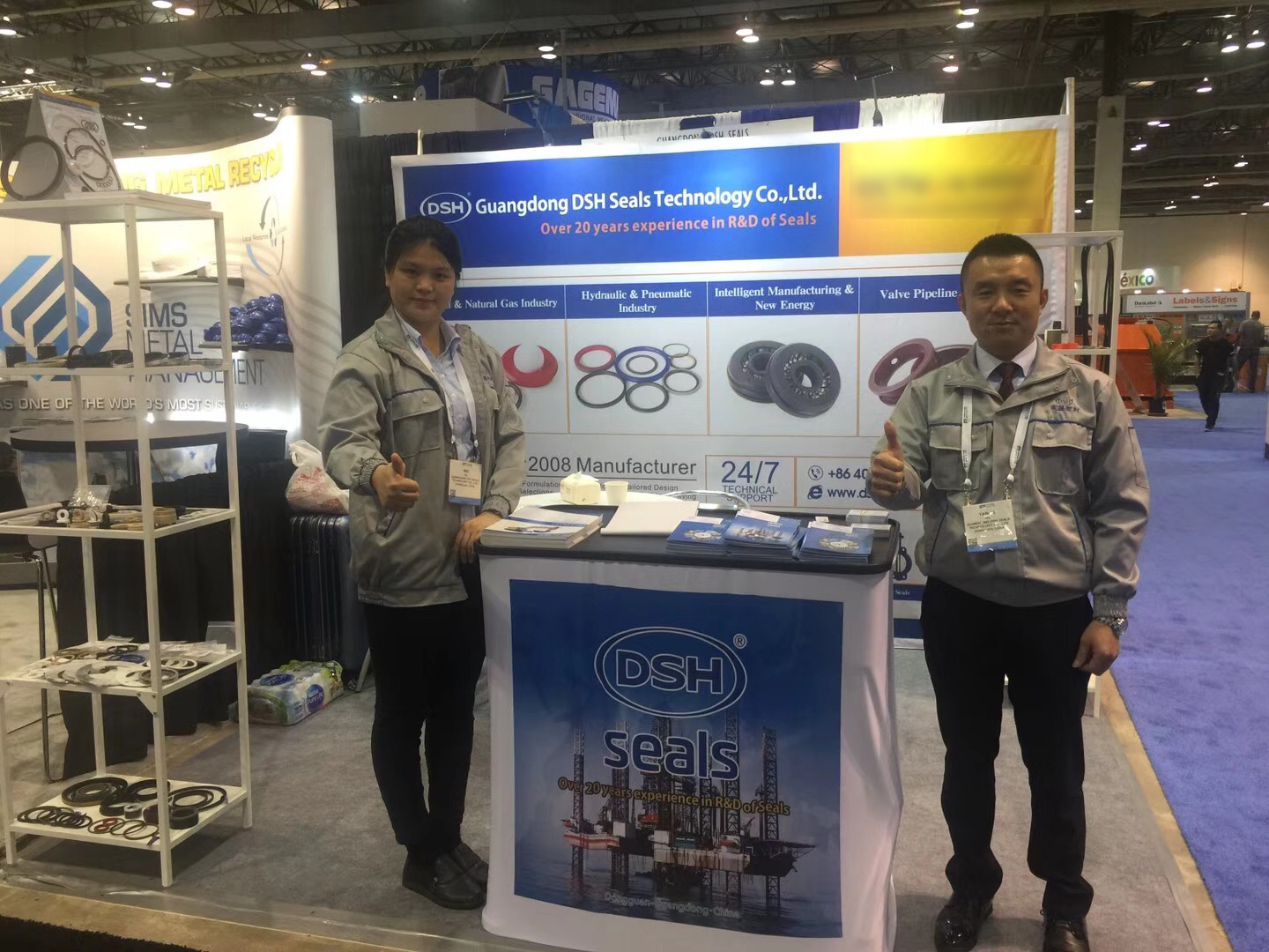 2018年第49屆OTC石油展-我們“東晟人”來了！