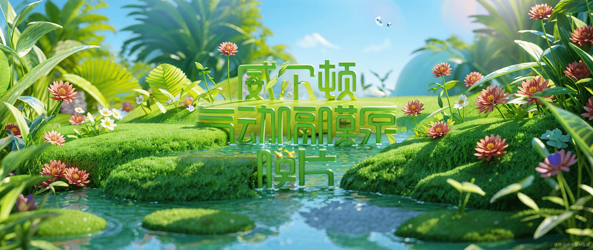 威爾頓氣動(dòng)隔膜泵膜片風(fēng)景立體字效果封面235-100 (2)