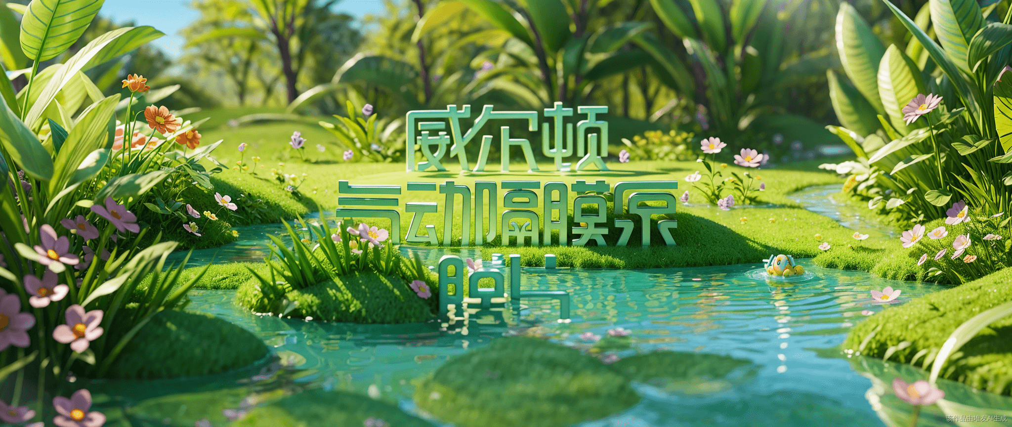 威爾頓氣動隔膜泵膜片風(fēng)景立體字效果封面235-100 (1)