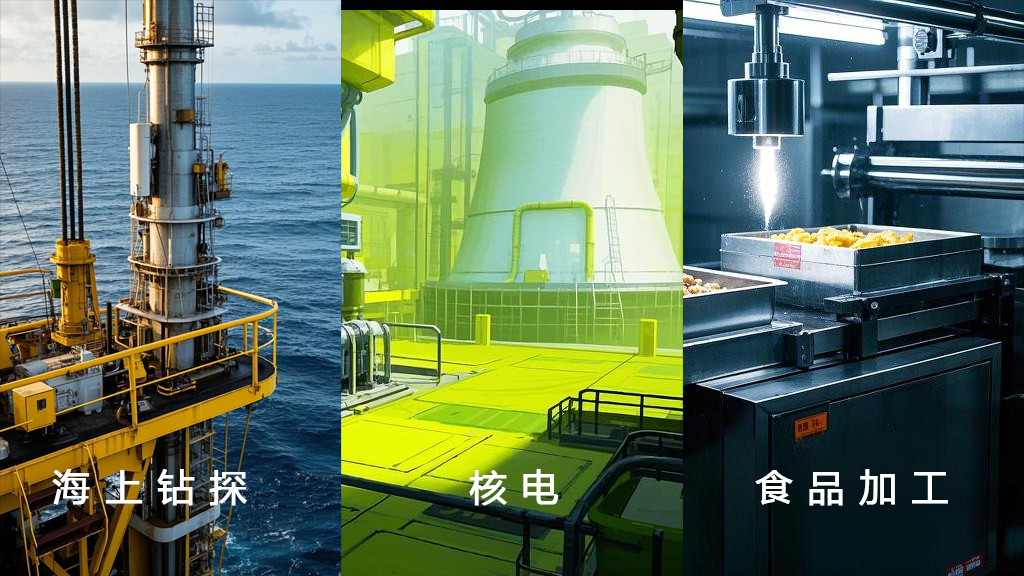 1食品加工海上鉆探核電行業(yè)