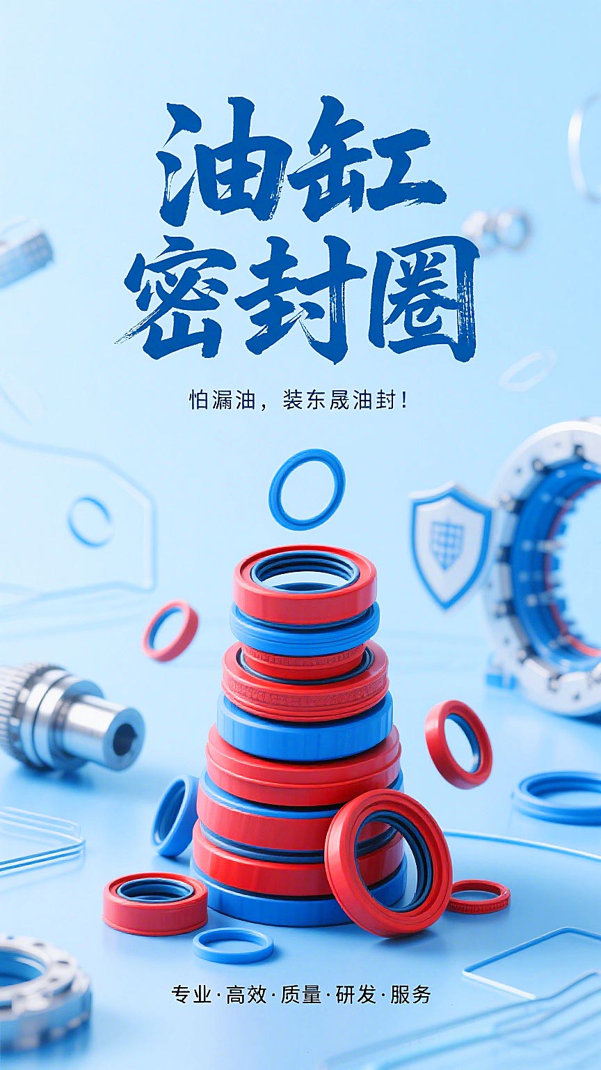 盾構(gòu)機多級油缸密封件