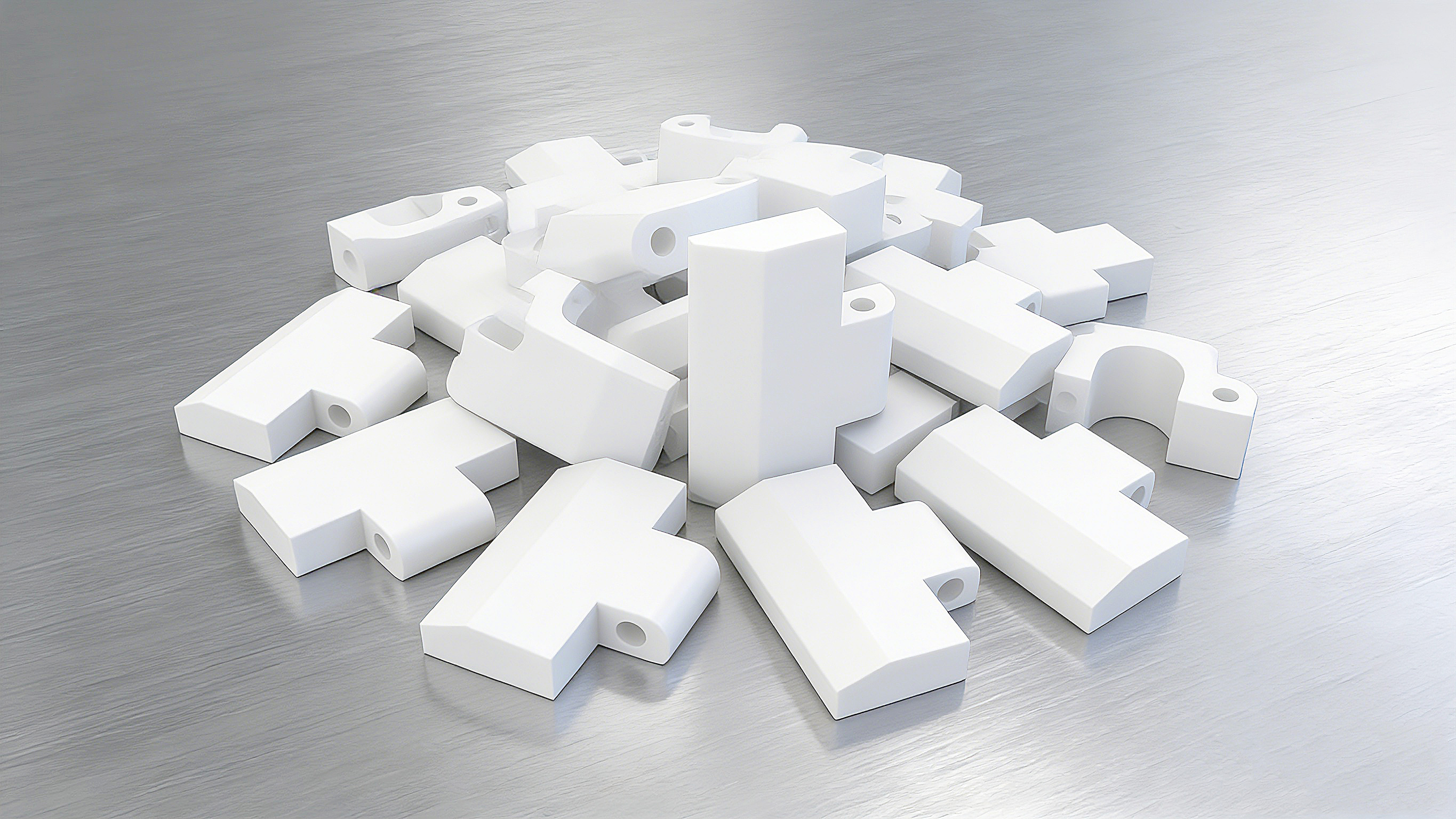 食品機(jī)械PTFE刮板四氟制品2000 (2)