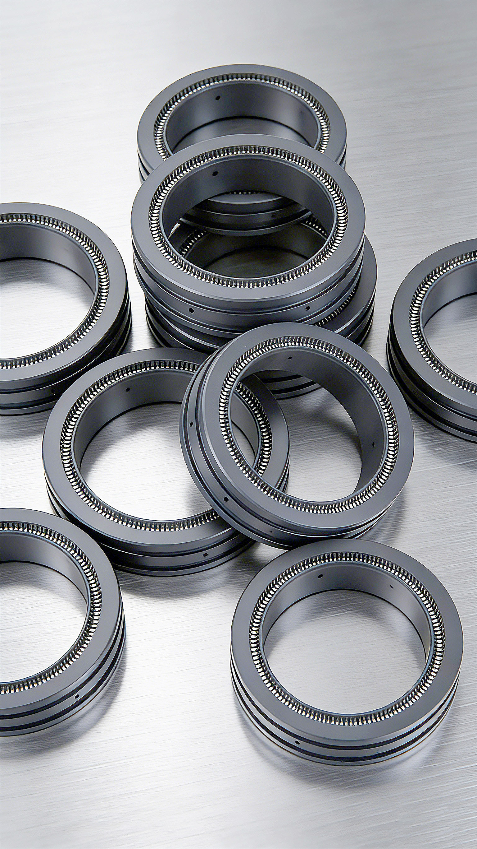 四氟雙向彈簧泛塞封2000