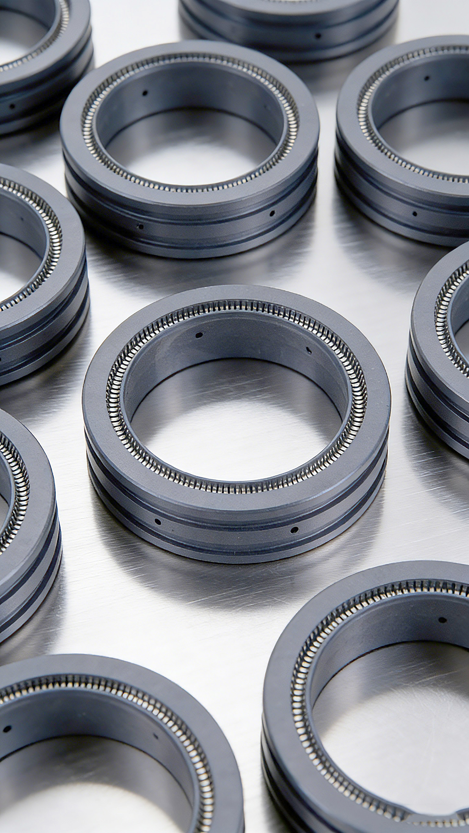 四氟雙向彈簧泛塞封2000