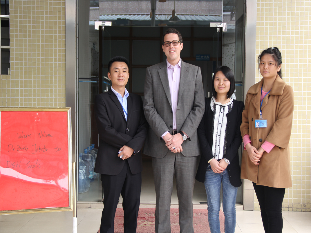 德國(guó)SIMRIT公司Mr. B. J先生蒞臨：東晟密封件科技有限公司進(jìn)行考察