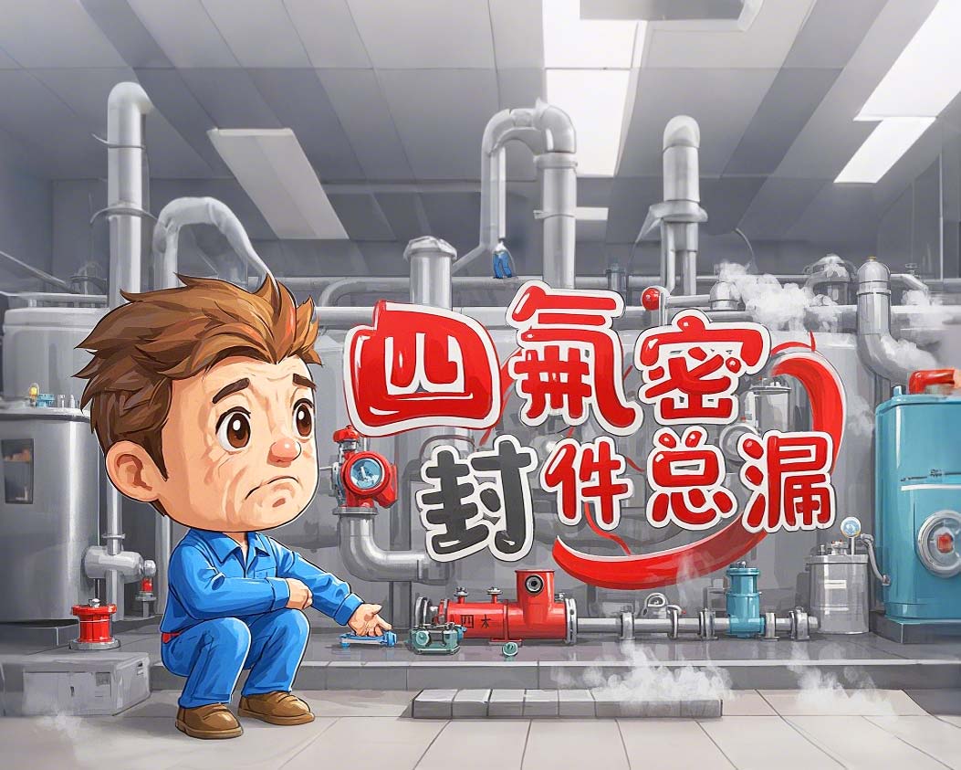 四氟密封件總漏案例丨可能是你安裝時(shí)3次“瞎折騰”！?