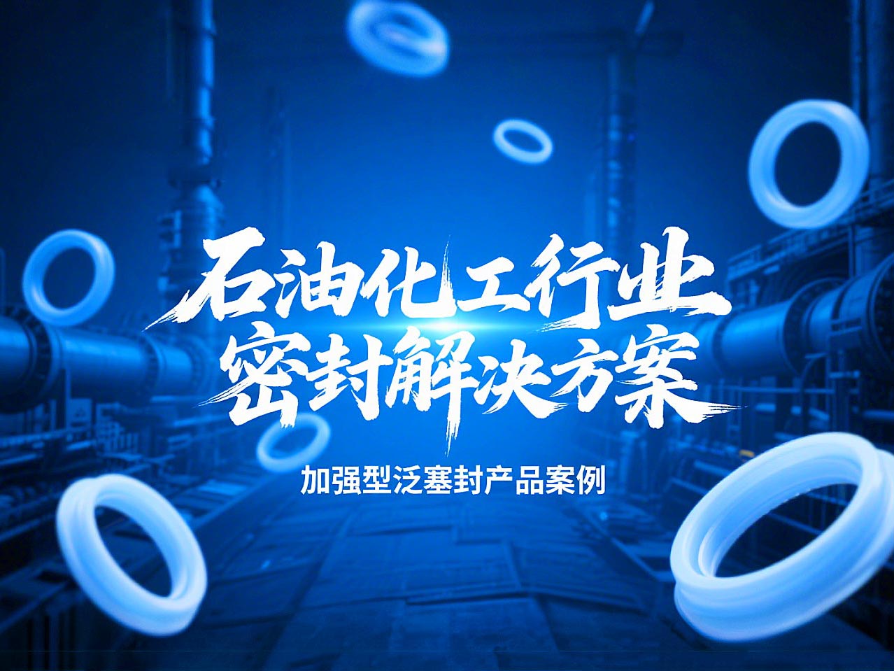 加強(qiáng)型泛塞封產(chǎn)品案例 ? 石油化工行業(yè)的密封解決方案！?