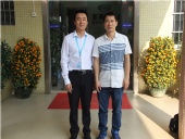 新能源行業(yè)客戶(hù)來(lái)訪(fǎng)東晟密封件公司實(shí)地參觀(guān)考察