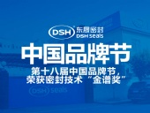 東晟密封件閃耀2024第十八屆中國品牌節(jié)，榮獲密封技術“金譜獎”