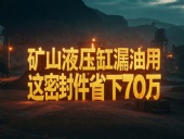液壓缸老是漏油？礦山上用這密封件，一年省下70萬！?